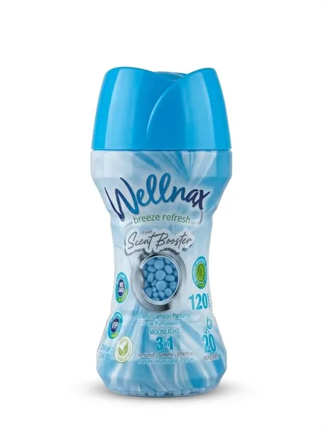 Perełki Zapachowe do Prania Wellnax Moonlight 210g Świeży Zapach na Długo