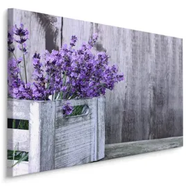 obraz-canvas-lawenda-w-drewnianej-skrzynce-70x50