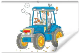fototapeta-dla-dzieci-traktor-rolnik-pies-400x280