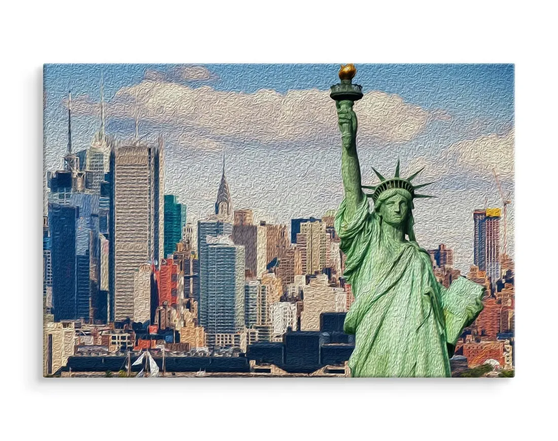 obraz-na-plotnie-statua-wolnosci-nowy-jork-30x20