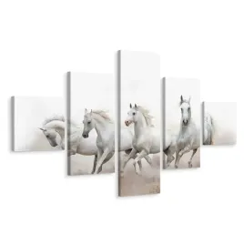 obraz-5-czesciowy-konie-w-galopie-dekor-3d-250x150