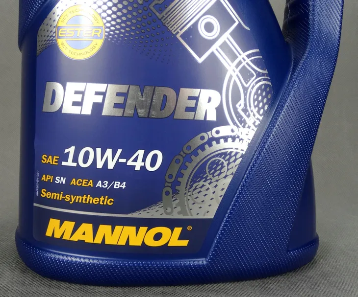 olej-silnik-10w40-mannol-defender-5l-stan-nowy-klasa-lepkosci-sae-10w-40