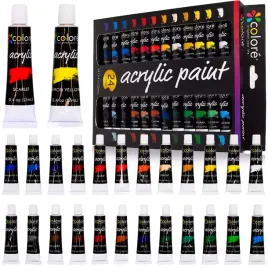 profesjonalny-zestaw-farb-akrylowych-w-tubkach-zawierajacy-24-kolory-po-12ml-kazdy-oferujacy-bogata-palete-barw