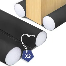 vounot-podwojny-stoper-drzwiowy-dwustronny-96-cm-2-szt-czarny