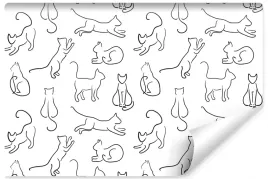 fototapeta-dla-dzieci-minimalistyczne-koty-450x300
