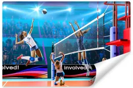 fototapeta-mlodziezowa-siatkarki-sport-3d-450x300