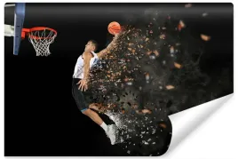 fototapeta-mlodziezowa-koszykarz-sport-3d-450x300