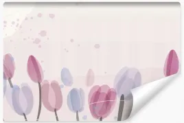 fototapeta-akwarelowe-kwiaty-tulipany-wzor-450x300