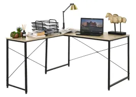 biurko-narozne-loft-nowoczesne-melamina-stelaz-czarny