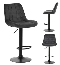 hoker-stolek-barowy-loft-nowoczesny-welur-velvet-szary-regulowany-elegancki