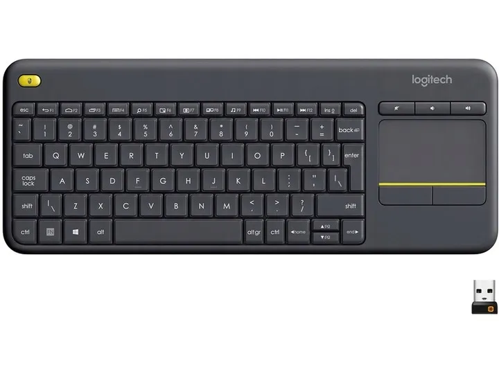 klawiatura-logitech-k400-plus-szary