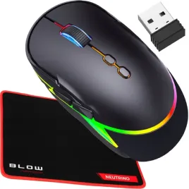 myszka-bezprzewodowa-gamingowa-podswietlana-cicha-ergonomiczna-podkladka