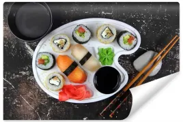 fototapeta-do-kuchni-zestaw-sushi-dekor-3d-450x300