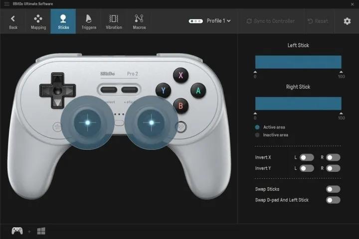 8bitdo-pro-2-gray-v2-hall-effect-pad-bluetooth-android-apple-pc-switch