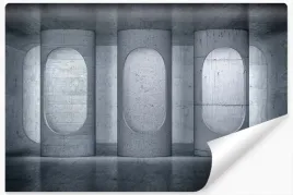 fototapeta-scienna-betonowa-konstrukcja-3d-450x300