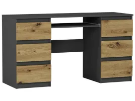funkcjonalne-biurko-komputerowe-z-6-szufladami-o-dlugosci-135cm-w-kolorze-antracyt-mix-artisan-model-n32