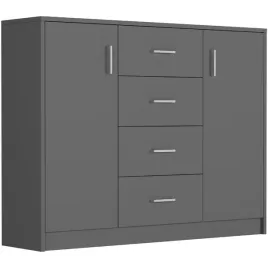 komoda-110cm-szafka-z-4-szufladami-i-2-polkami-antracyt-u1