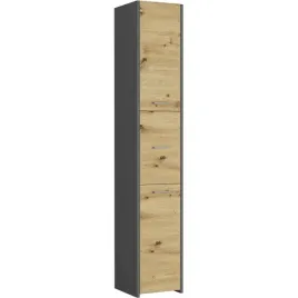 szafka-lazienkowa-slupek-30cm-3-drzwi-l-23-antracyt-mix-artisan