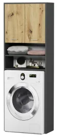 bialy-regal-lazienkowy-przeznaczony-do-umieszczenia-nad-pralka-o-wymiarach-180x64x35-z-polkami-model-l-64-antracyt-mix-artisan