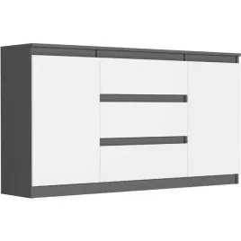 komoda-140-szafka-3-szuflady-2-polki-antracyt-bialy-r140s3