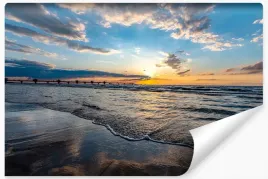 fototapeta-zachod-slonca-morze-plaza-3d-450x300