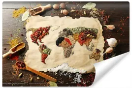 fototapeta-do-jadalni-mapa-przyprawy-deski-450x300
