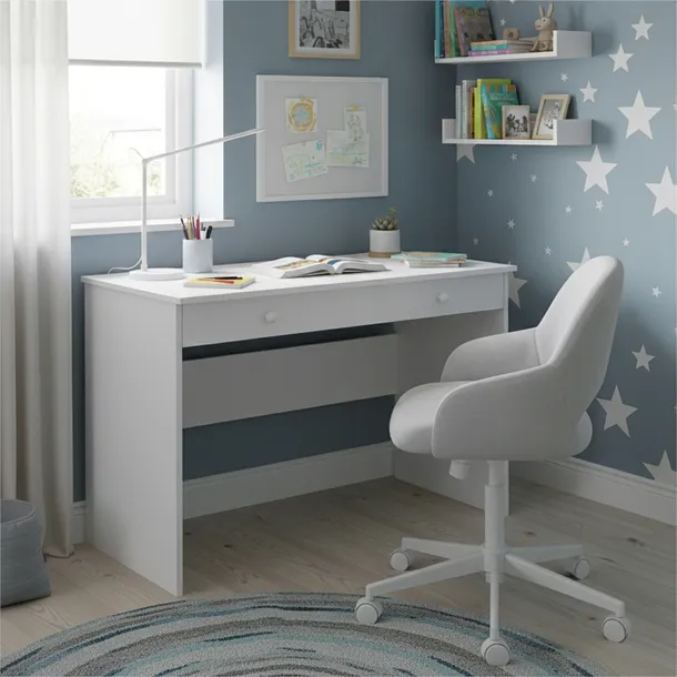 biurko-biale-komputerowe-szkolne-z-szuflada-wolnostojace-proste-basic-wysokosc-mebla-76-cm