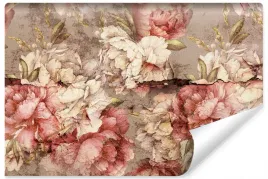 fototapeta-piwonie-kwiaty-w-stylu-retro-3d-450x300
