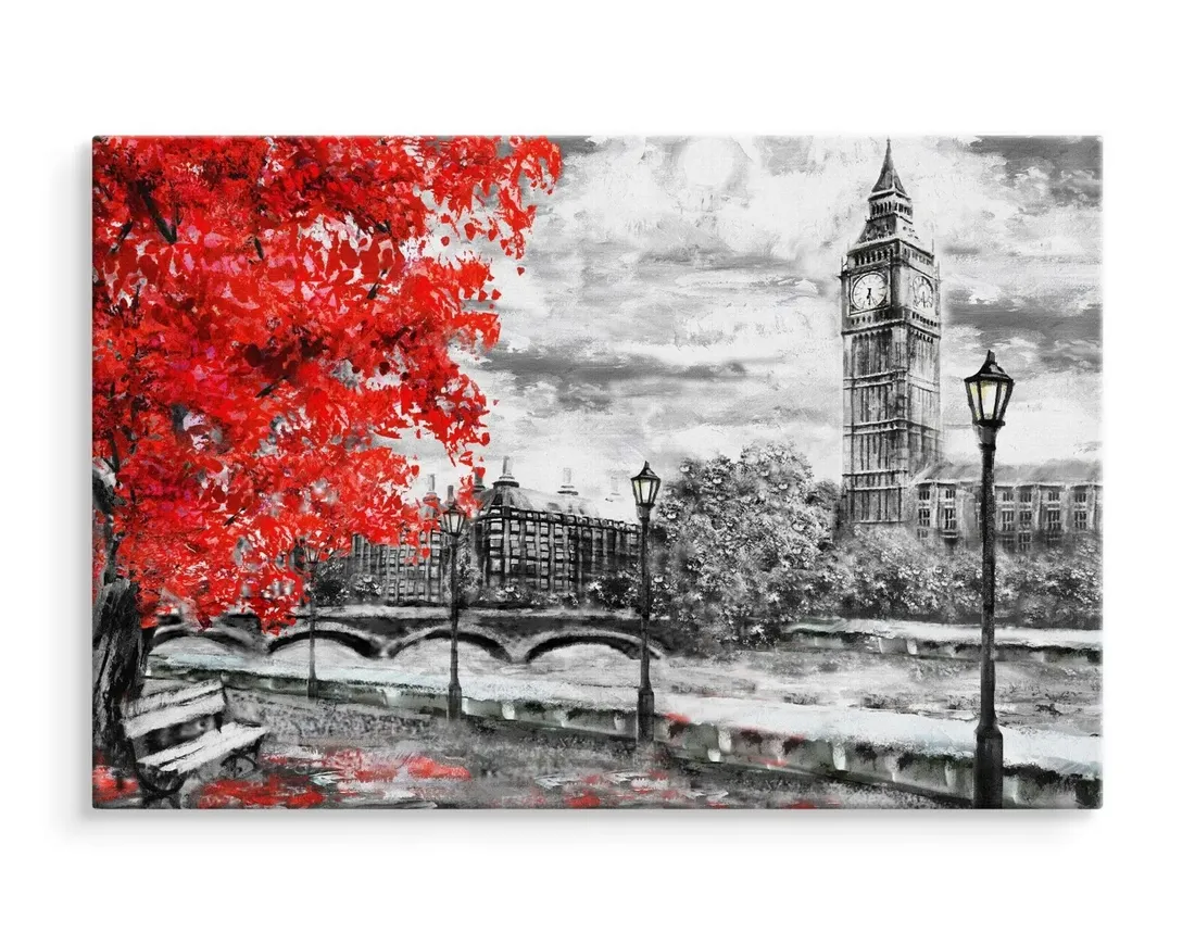 obraz-scienny-londyn-big-ben-malunek-dekor-40x30