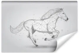 fototapeta-abstrakcyjny-kon-w-galopie-3d-450x300