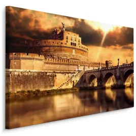 obraz-canvas-widok-na-rzym-architektura-3d-40x30