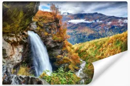 fototapeta-scienna-wodospad-pejzaz-jesien-450x300