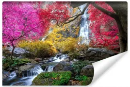 fototapeta-tajlandia-wodospad-drzewa-3d-450x300