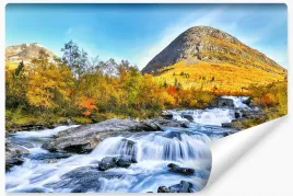 fototapeta-jesien-pejzaz-wodospad-gory-3d-450x300