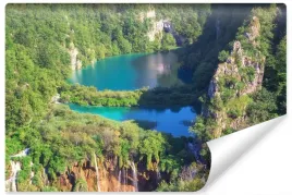 fototapeta-jezioro-wodospad-chorwacja-3d-450x300