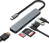hub-usb-c-adapter-7w1-hdmi-4k-pd-usb-c-2xusb-data-usb-c-karta-sd-tf