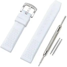 pasek-do-zegarka-bialy-silikonowy-uniwersalny-22mm