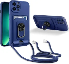 etui-ochronne-do-apple-iphone-13-pro-max-niebieskie-matowe-pierscien-smycz