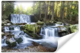 fototapeta-wodospad-panorama-las-dekor-3d-450x300