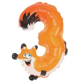 balon-foliowy-lisek-cyfra-3-45cm-urodziny