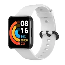 pasek-do-zegarka-xiaomi-redmi-watch-lite-2-bialy-silikonowy-wodoodporny