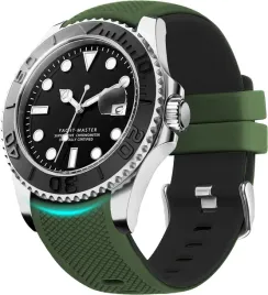 pasek-do-zegarka-samsung-galaxy-watch-huawei-watch-zielony-silikon-22mm