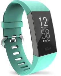 pasek-do-zegarka-fitbit-charge-3-4-silikon-zielony-mietowy-wodoodporny-s