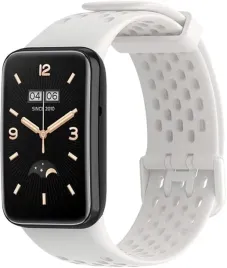 pasek-do-zegarka-xiaomi-mi-band-7-pro-bialy-silikon-wodoodporny