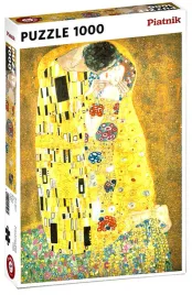puzzle-1000-klimt-pocalunek-metalizowane-piatnik