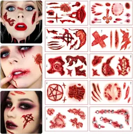 tatuaze-zmywalne-hallooween-zombie-ugryzienia-rany-krew-zestaw