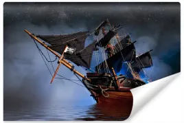 fototapeta-mlodziezowa-mgla-statek-piracki-450x300