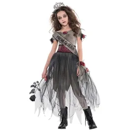 kostium-stroj-halloween-karnawal-przebranie-wzor-prombie-queen-10-12lat
