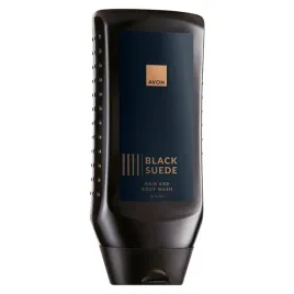avon-meski-zel-do-mycia-ciala-i-wlosow-black-suede-zielone-nuty-skora-250ml