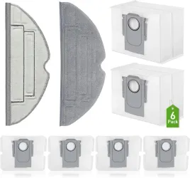 6x-worek-3l-do-robota-sprzatajacego-roborock-s8-pro-ultra-2x-chusteczka